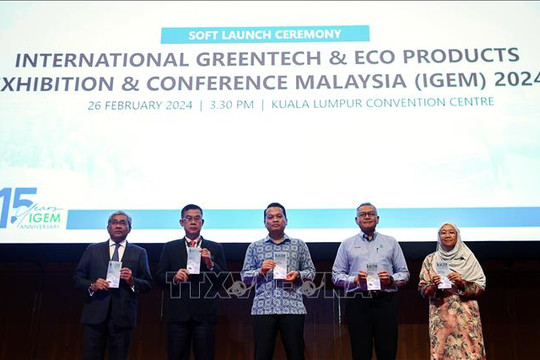 Malaysia quảng bá hội nghị, triển lãm sản phẩm sinh thái và công nghệ xanh quốc tế 2024