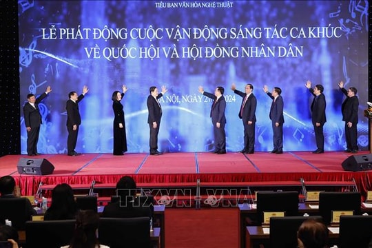 Phát động sáng tác ca khúc về Quốc hội và Hội đồng nhân dân
