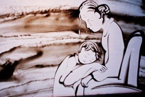 Mẹ với tháng giêng