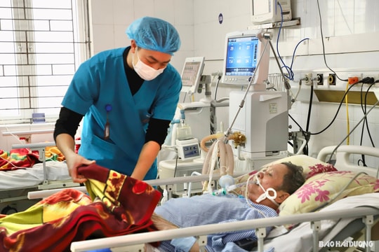 50% số bệnh nhân điều trị tại Bệnh viện Phổi Hải Dương phải thở ô xy
