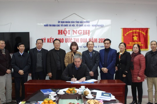 Khối thi đua các tổ chức xã hội, tổ chức xã hội - nghề nghiệp phấn đấu thực hiện tốt 4 nội dung