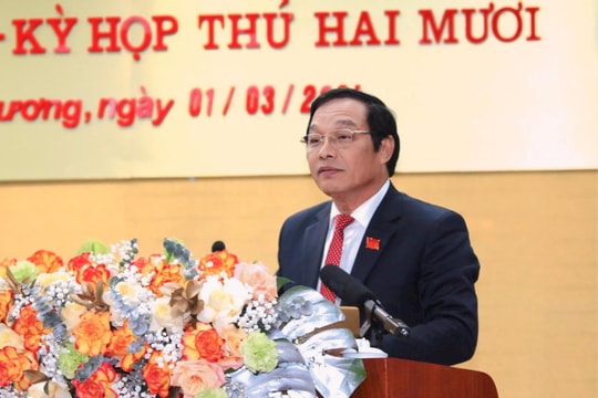 Bế mạc Kỳ họp thứ 20 HĐND tỉnh Hải Dương, thông qua 10 nghị quyết