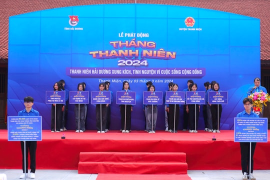Tuổi trẻ Hải Dương thắp lửa tình nguyện