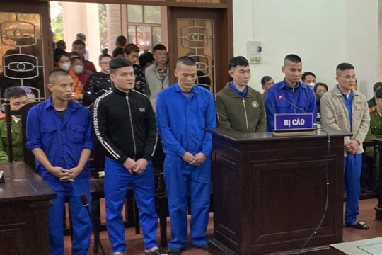 6 đối tượng dùng ma túy tại quán bia ở Tứ Kỳ lĩnh án nặng