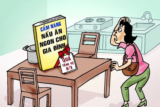 Món quà... đau đầu vợ