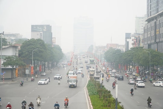 Chất lượng không khí Hà Nội tiếp tục xấu, ô nhiễm nhất thế giới