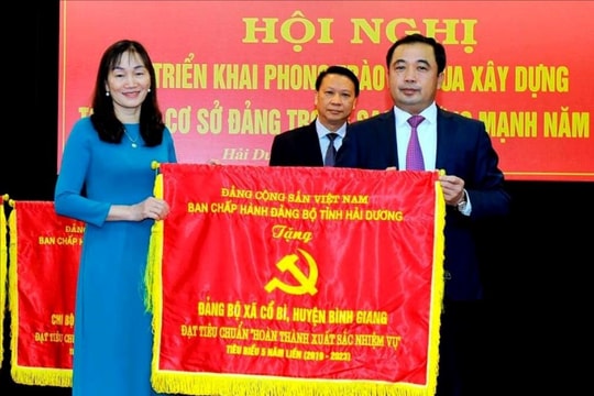 49 tập thể, 135 đảng viên có thành tích xuất sắc được Ban Thường vụ Tỉnh ủy Hải Dương khen thưởng