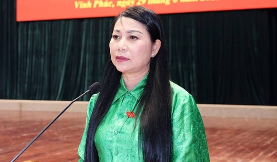 Tạm đình chỉ nhiệm vụ đại biểu Quốc hội với Bí thư Tỉnh ủy Vĩnh Phúc Hoàng Thị Thúy Lan