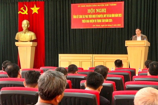 17/18 xã, thị trấn ở Kim Thành không hoàn thành chỉ tiêu phát triển bảo hiểm xã hội tự nguyện