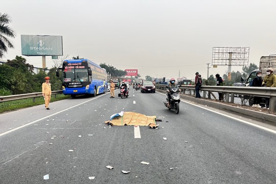 Vụ công nhân Công ty May Tinh Lợi bị container cán tử vong trên quốc lộ 5: Nghi còn một phương tiện khác liên quan