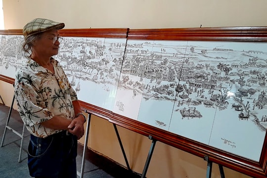 Người vẽ tình yêu với thành phố Hải Dương
