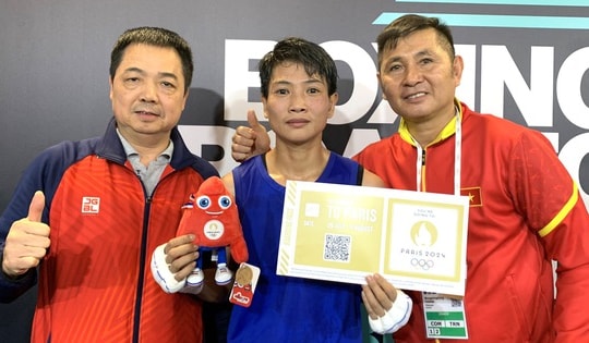 Võ sĩ Kim Ánh xuất sắc giành vé tham dự Olympic Paris 2024 cho boxing Việt Nam