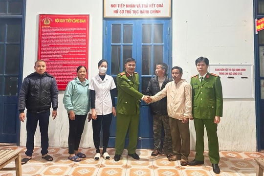 Đã tìm được thân nhân người đàn ông đi lạc ở Đại Sơn