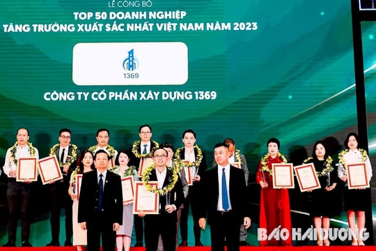 6 doanh nghiệp Hải Dương lọt danh sách 500 doanh nghiệp tăng trưởng nhanh nhất Việt Nam năm 2024