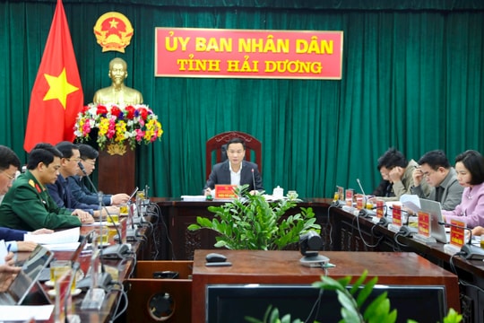 Hải Dương xem xét kế hoạch lập điều chỉnh chương trình phát triển đô thị đến năm 2030