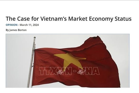 Giới phân tích nêu lý do Mỹ nên sớm công nhận Việt Nam là nền kinh tế thị trường