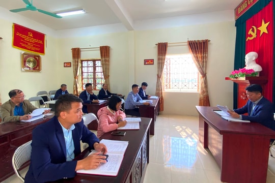 5 bước thực hiện quy trình chuẩn bị nhân sự tham gia cấp uỷ, các chức danh lãnh đạo khi sắp xếp đơn vị hành chính cấp xã