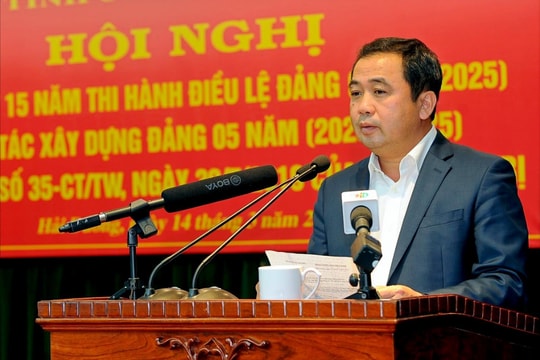 Bí thư Tỉnh ủy Hải Dương Trần Đức Thắng: Lựa chọn cán bộ có đạo đức, có năng lực, có trách nhiệm cho nhiệm kỳ tới