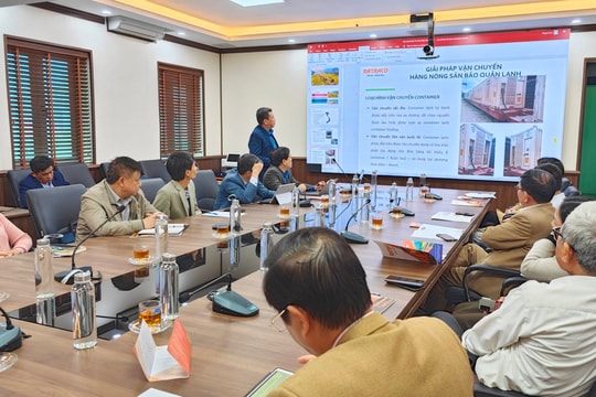 Thúc đẩy vận chuyển nông sản qua ga Cao Xá