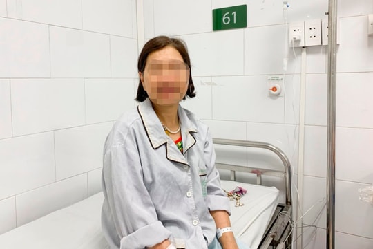 Sức khỏe người phụ nữ nuốt mật cá trắm ở Kinh Môn đang tiến triển tốt