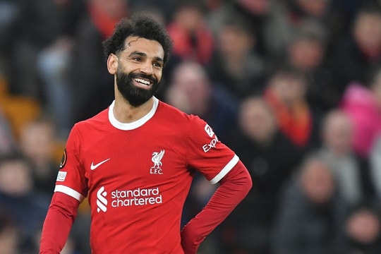 Mohamed Salah làm điều chưa từng có trong lịch sử Liverpool
