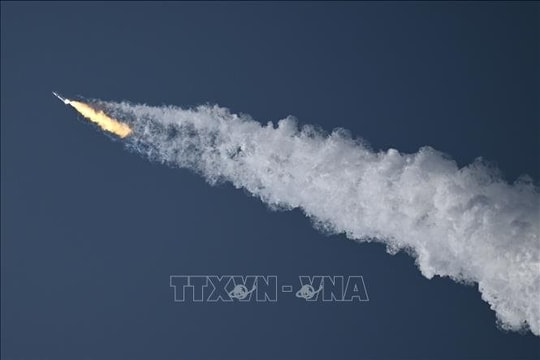 Tàu vũ trụ Starship của SpaceX vượt mốc thử nghiệm quan trọng