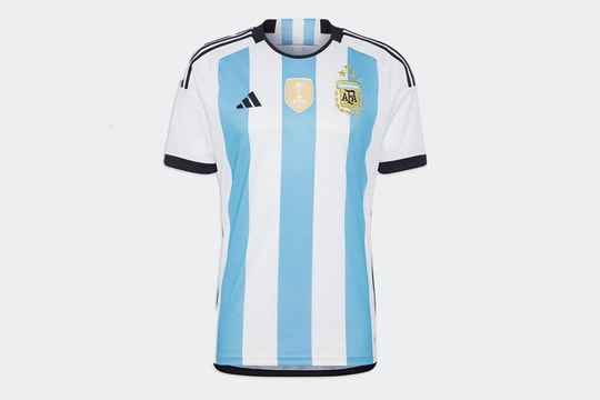Argentina ra mắt áo đấu tôn vinh danh hiệu vô địch World Cup 2022
