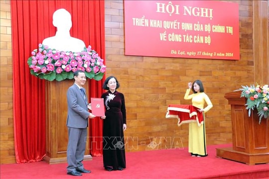 Đồng chí Nguyễn Thái Học được điều động giữ chức Quyền Bí thư Tỉnh ủy Lâm Đồng