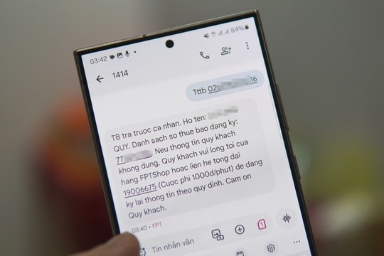 Cách kiểm tra có bao nhiêu sim đã đăng ký dưới tên mình