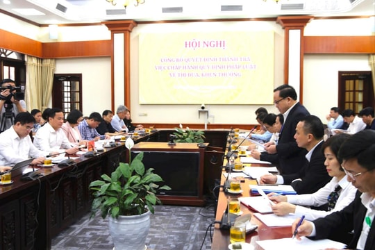 Thanh tra việc thực hiện các quy định về thi đua-khen thưởng tại Hải Dương
