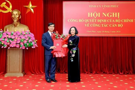 Bí thư Tỉnh ủy Vĩnh Phúc sau bà Hoàng Thị Thuý Lan là ai?