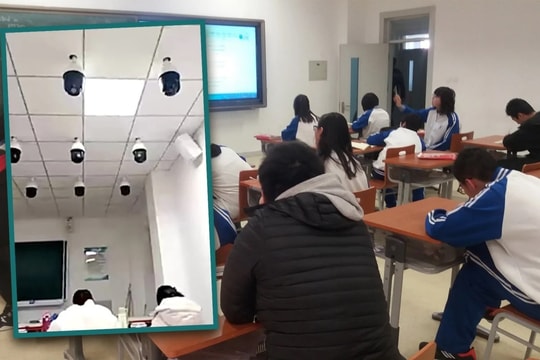 Trường đại học ở Trung Quốc gây tranh cãi vì lắp camera theo dõi từng sinh viên trong lớp