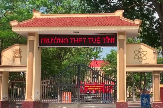 Trường THPT Tuệ Tĩnh đồng ý để Ban Đại diện cha mẹ học sinh thu tiền sai quy định