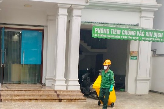 100% chất thải y tế được quản lý ngay tại nơi phát sinh