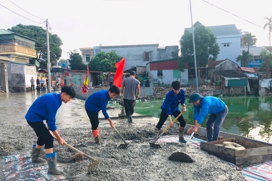 Thanh Miện hỗ trợ 10 tỷ đồng nâng cấp hệ thống giao thông và tiêu thoát nước thôn, khu dân cư