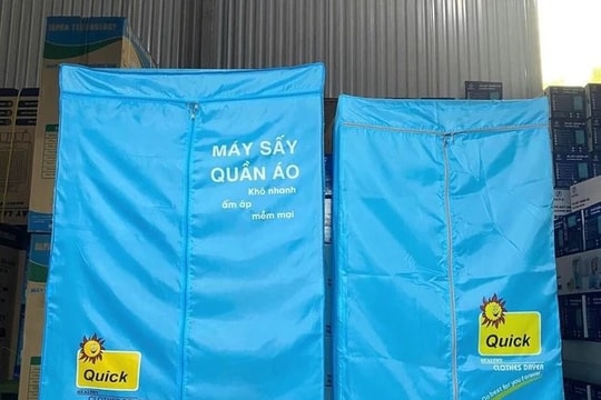 Nguy cơ máy sấy quần áo trở thành "quả cầu lửa" trong nhà