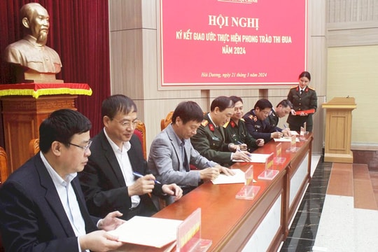 Khối thi đua Nội chính tỉnh Hải Dương chủ động nắm chắc tình hình, địa bàn ngay từ cơ sở