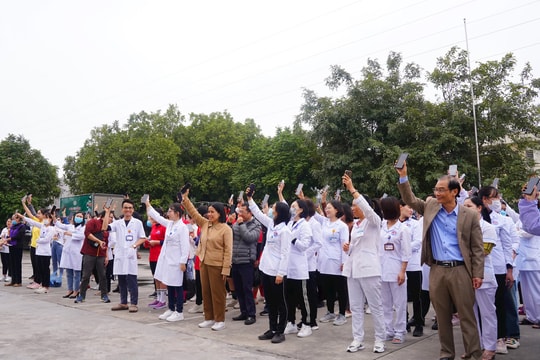 Bệnh viện Phổi Hải Dương nhắn tin ủng hộ Quỹ Hỗ trợ người bệnh chiến thắng bệnh lao