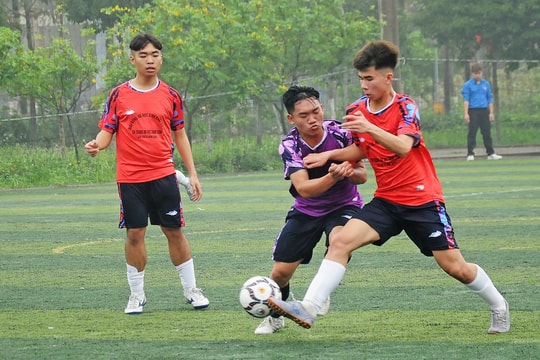 180 cầu thủ tham gia giải bóng đá học sinh khối THPT ở Hải Dương