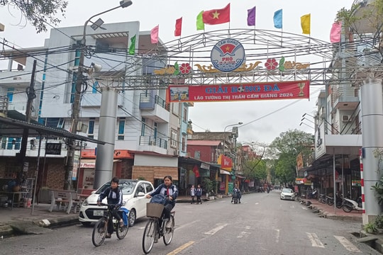 Bình yên thị trấn văn chương Cẩm Giang