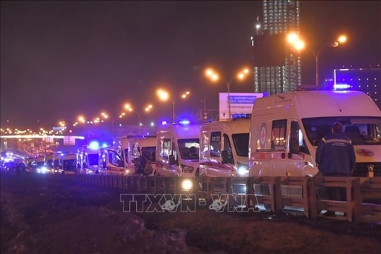 Vụ tấn công khủng bố tại Moskva: Giải cứu được 12 người Việt, đưa về nhà an toàn