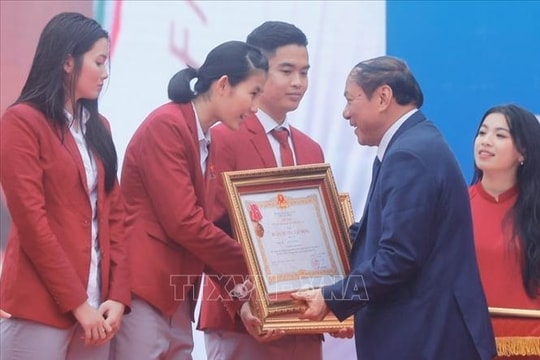 Vinh danh nhiều gương mặt tiêu biểu của Thể thao Việt Nam