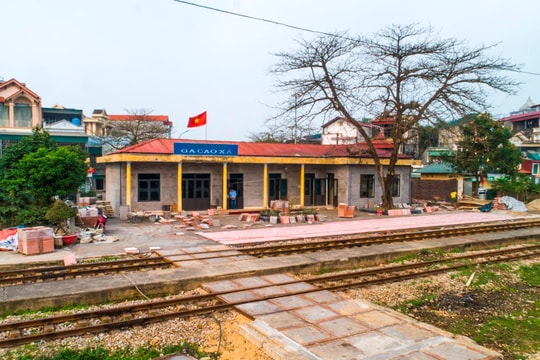 Hải Dương đẩy nhanh tiến độ thi công nâng cấp bãi hàng ga Cao Xá