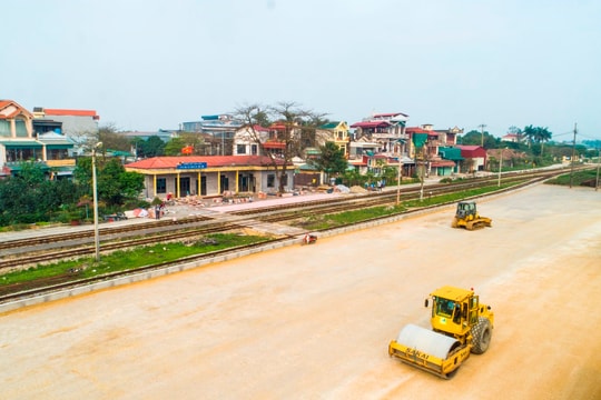 International freight transport from Cao Xa station