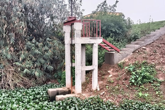 Cống Sa 1 bị hư hỏng nặng