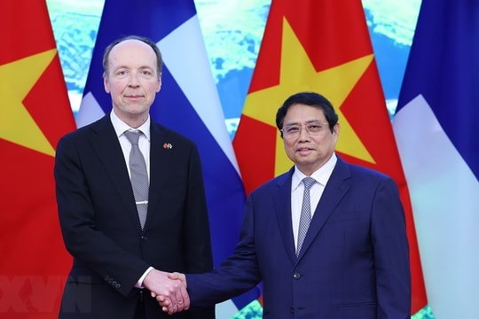 Tạo xung lực thúc đẩy quan hệ hữu nghị và hợp tác nhiều mặt Việt Nam-Phần Lan