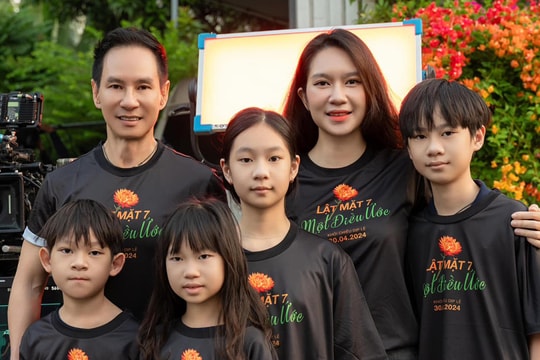 Bốn con của Lý Hải tham gia "Lật mặt 7"