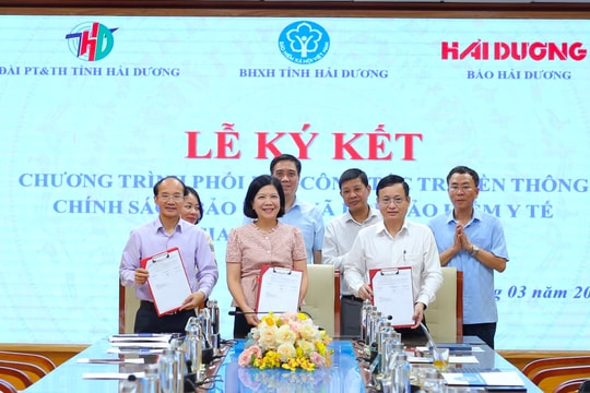 Phối hợp tuyên truyền chính sách bảo hiểm xã hội, bảo hiểm y tế ở Hải Dương