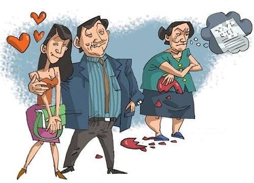 Chồng chung sống như vợ chồng với người khác khi đang làm thủ tục ly hôn có bị phạt không?