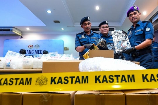 Malaysia thu giữ 380 kg ma túy trị giá hơn 65 tỷ đồng tại sân bay Kuala Lumpur